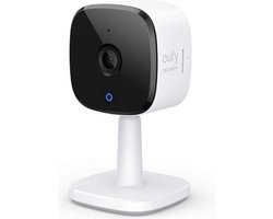 Eufy by Anker 2K Indoor bewakingscamera - IP-camera met WLAN -  Persoonsherkenning - Spraakassisten - Nachtzicht - Dubbelzijdige audiofunctie - Beveiligingscamera voor binnen