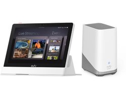 eufy E10 Smart Display-Slimme Home Hub + eufy Security HomeBase 3 S380 basissysteem - Bundelvoordeel