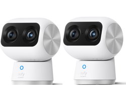 eufy S350 4K Indoor Beveiligingscamera 2-Pack - Bedraad - Wit