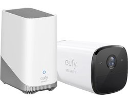 eufy Security eufyCam 2 Pro 2K Draadloze Beveiligingscamera + eufy HomeBase 3 S380 - Bundelvoordeel