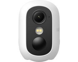 eufy Security eufyCam C35, Wit, Draadloze Beveiligingscamera, Voor Buiten en Binnen, Magnetische Bevestiging, Kleurennachtzicht, Lokale Opslag, Geen Maandelijkse Kosten, IP67, Gezichtsherkenning