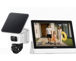 eufy Security eufyCam S4 + eufy E10 Smart Display-Slimme Home Hub
