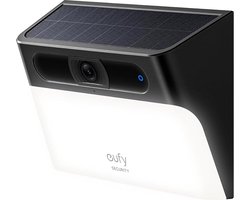 eufy security Solar Wandlamp Camera S120 – Wall light - Draadloze Beveiligingscamera met Geïntegreerde Solar LED Wandlamp, Kleurennachtzicht, AI Bewegingsdetectie, Tweeweg Audio, IP65 Weerbestendig, Geen Abonnementskosten