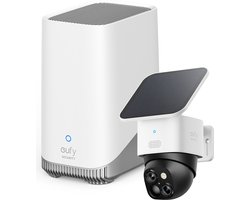 eufy Security SoloCam S340 - 360° buitencamera + eufy Security HomeBase 3 S380- Bundelvoordeel