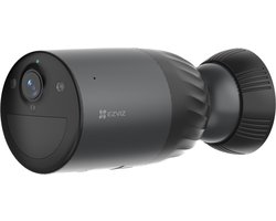 Ezviz BC1C Pro Kit - 4K Ultra HD - Batterijcamera - Kleur nachtzicht - 10400 mAh - MicroSD Card - Zwart