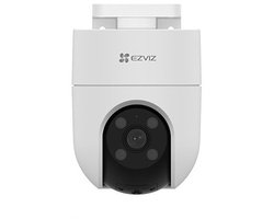 Ezviz H8C Beveiligingscamera - 2K - Pan/Tilt Zoom - Kleur Nachtzicht - 360° - MicroSD Card - Buitencamera - Wit