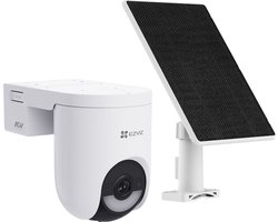 EZVIZ HB8 Lite 4G Kit – 2K+ Pan-Tilt Beveiligingscamera & 5W Zonnepaneel – 360° Vision, AI Detectie & Auto Tracking – Kleur Nachtzicht – Sirene & Spotlight – WiFi 6 & 4G – IP65