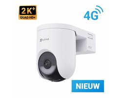 EZVIZ HB8 Lite - Draadloze Buiten Beveiligingscamera - 2K+ Resolutie - 360° Pan & Tilt - Kleur Nachtzicht - AI Detectie - Werkt met Google Assistant & Alexa