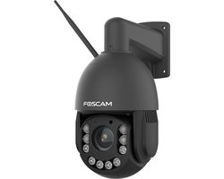 Foscam SD4H Beveiligingscamera - Buitencamera - 2K - Nachtzicht 200m - PTZ - Dual-Band - WiFi - 4MP - Zwart