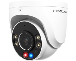Foscam W5EP PoE Outdoor Beveiligingscamera – 3K - IP-camera met Alarmlichten, AI Detectie en 2-weg Audio – Wit