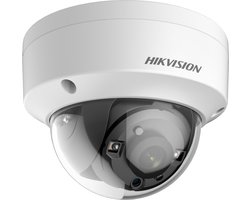 Hikvision DS-2CE57U1T-VPITF, 8MP 4K D/N IR 3-Axis Vandaal Dome, 2.8mm, Vaste lens