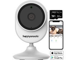 Huisdiercamera met App 1080p - Hondencamera - Huisdier Camera - Pet Camera Wifi Binnen- voor Hond / Katten / Dieren