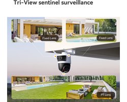 Imou Cruiser Triple Torentje IP-beveiligingscamera Buiten 2880 x 1620 Pixels Plafond/muur