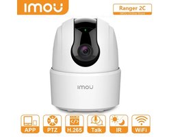 Imou Ranger 2C 1080P Security camera Human Detection Night Vision Home Security beveiliging Draadloos Wi-Fi