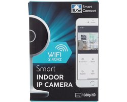 Indoor IP-camera | LSC Smart Connect | Zwarte IP HD camera voor binnen