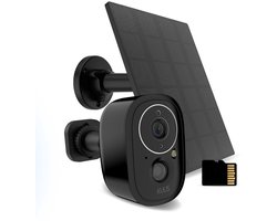 KUUS.® OC3 Beveiligingscamera Draadloos Buiten - WiFi Camerabewaking Set Buiten | Buitencamera met Nachtzicht - Bewakingscamera Voor Buiten - Camerabeveiliging - 2K - 15.600 mAh - AI Human Detection - Incl. 32GB SD - 5W Solar Nooit Meer Opladen