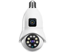 Narvie Smart WiFi IP Camera Indoor - 360° Draaibare Beveiligingscamera met Bewegingssensor - Binnenhuis Surveillance