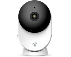 Nedis SmartLife Beveiligingscamera Binnen – Huisdiercamera – 3MP Full HD – WiFi – Nachtzicht – Bewegingssensor – Wit