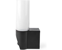 Nedis SmartLife Beveilligingscamera – Wi-Fi – Full HD 1080p – Buitenverlichting – Waterdicht – Bewegingssensor – Nachtzicht – Zwart