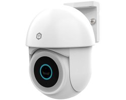 Nedis SmartLife Buitencamera – 3MP – WiFi – Spotlight – Pan & Tilt – IP65 – Wit