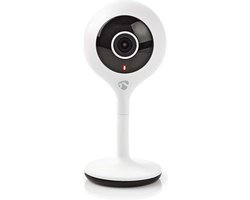 Nedis SmartLife Camera voor Binnen - Full HD 1080p - Cloud Opslag (optioneel) / microSD (niet inbegrepen) - Met bewegingssensor - Nachtzicht - Wit