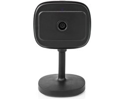 Nedis SmartLife Camera voor Binnen - Full HD 1080p - Cloud Opslag (optioneel) / microSD (niet inbegrepen) / Onvif - Nachtzicht - Zwart