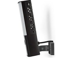 Nedis SmartLife Camera voor Buiten - Omgevingslicht - Full HD 1080p - IP65 - Cloud Opslag (optioneel) / microSD (niet inbegrepen) / Onvif - 100 - 240 V AC - Met bewegingssensor - Nachtzicht - Zwart