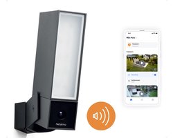 Netatmo Slimme Bewakingscamera - Bewakingscamera met Sirene - Camerabewaking - met Bewegingsdetectie, Nachtzicht & Ingebouwde Sirene