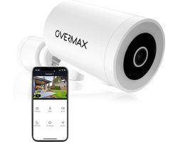 Overmax Camspot 5.1 - Buiten IP Camera - 4MP Beeldresolutie - Dual Band Wi-Fi - Nachtzicht in Kleur tot 20m - 350° Rotatie - Menselijke en Geluidsdetectie - Privacymodus