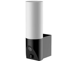 Qnect Wifi Buitencamera met Verlichting - Full HD, Sirene, Nachtzicht, en Bewegingsdetectie - Zwart