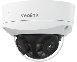 Reolink 16MP UHD IK10-vandalismebestendige PoE camera met 180° panorama Bewegingsvolging - Duo 3V PoE