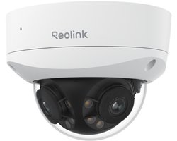 Reolink 4K 8MP UHD IK10-vandalismebestendige PoE IP-camera met 180° panoramisch gezichtsveld met Spotlight, Duo 2V PoE