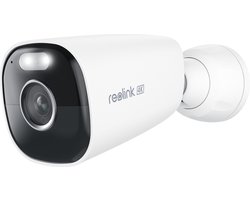 Reolink 4K beveiligingscamera buiten op batterij, Draadloos wifi, Slimme detectie, Eenvoudige en flexibele installatie