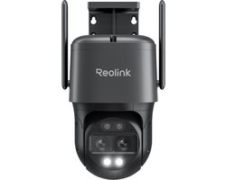 Reolink 4K Trackmix-Wifi Beveiligingscamera buiten draadloos, Automatische zoomtracking, 2,4/5 GHz WiFi, Nachtzicht in kleur