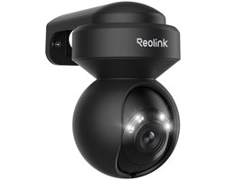 Reolink 5 MP Beveiligingscamera buiten, Detectie van personen/voertuigen/dieren, Pan en tilt, 3x optische zoom - E1 Outdoor
