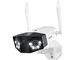 Reolink Duo 3 WiFi - 16MP WiFi 6 Buitencamera - 180° Gezichtsveld - Bewegingstracking - Kleuren Nachtzicht - IP67 Weerbestendig