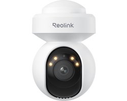 Reolink E1 Outdoor SE PoE 4K PoE Beveiligingscamera Buiten met 355° Pan & 50° Kantel, Kleuren Nachtzicht voor Thuisbewaking, Auto-tracking, Slimme Detectie, Tweewegcommunicatie, 24/7 Opname