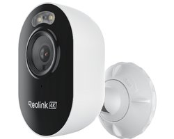 Reolink Lumus Pro 4K Buiten Beveiligingscamera, 2.4/5GHz Wi-Fi 6, Detectie van Personen/Voertuigen/Dieren, Spotlicht Kleuren Nachtzicht, 24/7 Opname, Geen Maandelijkse Kosten, Plug-in camera, Weerbestendig