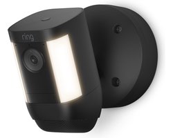 Ring Spotlight Cam Pro - Bedraad - Beveiligingscamera - 2K video - Zwart