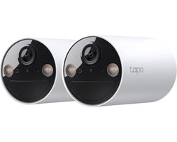 Tapo C410 Beveiligingscamera buiten 2 pak - 2K 3MP- IP65