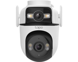 Tapo C545D Beveiligingscamera Dual lens - buiten - 2K 3MP - Pan/Tilt - AI detectie - IP66