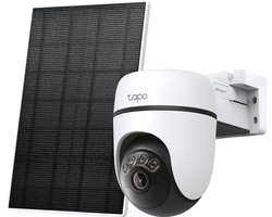 Tapo C610 KIT beveiligingscamera buiten met zonnepaneel - 2K 3MP - IP65 - AI detectie -Wifi Camera