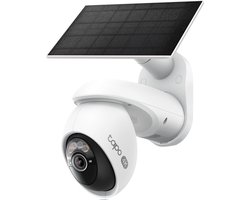 Tapo C660 KIT Beveiligingscamera buiten met zonnepaneel - 4K 8MP - IP65 - Pan Tilt - Batterij - AI detectie