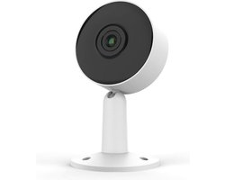 Tuya - Smartlife - M4-TY Beveiligingscamera met gratis 32 GB Micro SD-kaart - Indoor Wi-Fi Camera - Zwart 1080P Camera- 2.4 Ghz. Bewegingsdetectie opslag middels Geheugenkaartslot Middels Cloud Opslag