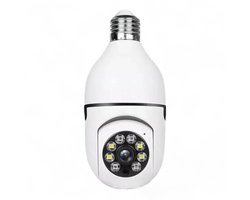 WiFi Panoramic Bulb Camera | E27 fitting | 1080P HD | 360 graden | Nachtzicht | Tuya | App | Alexa | Google Home | Beveiliging