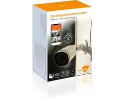 WoonVeilig Beveiligingscamera Buiten | WoonVeilig Buitencamera met slimme mensherkenning | Camera beveiliging voor buiten