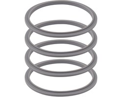 4 stuks blenderpakkingen voor NutriBullet Personal Blender 600W en NutriBullet Personal Blender 900W, siliconen blendervervangingsonderdelen O-ring afdichtingspakking accessoires