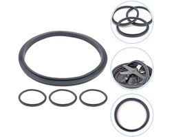 4x Afdichtring - Blenderpakkingen - Water Bestendige Sluitring - Blenderpakkingen - geschikt voor NutriBullet 600W/900W Blender - Blender Vervangende Onderdelen - O-ring Afdichting Pakkingaccessoires - Siliconen Blender Vervangende Onderdelen