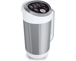 ApexArte® Soepmaker - Blender - Sojamelk Maker - Wit en Grijs