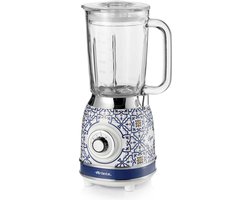 Ariete Capri 0583 - Italiaans design blender - 1100 Watt - glazen kan - 1,5 liter inhoud - Ice crush